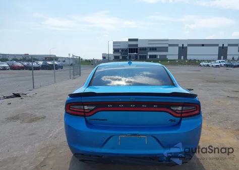 2016 Dodge Charger R/T из США, поврежденный, VIN 2C3CDXCT6GH133789